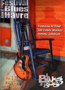 Affiche du festival de Blues du Havre
